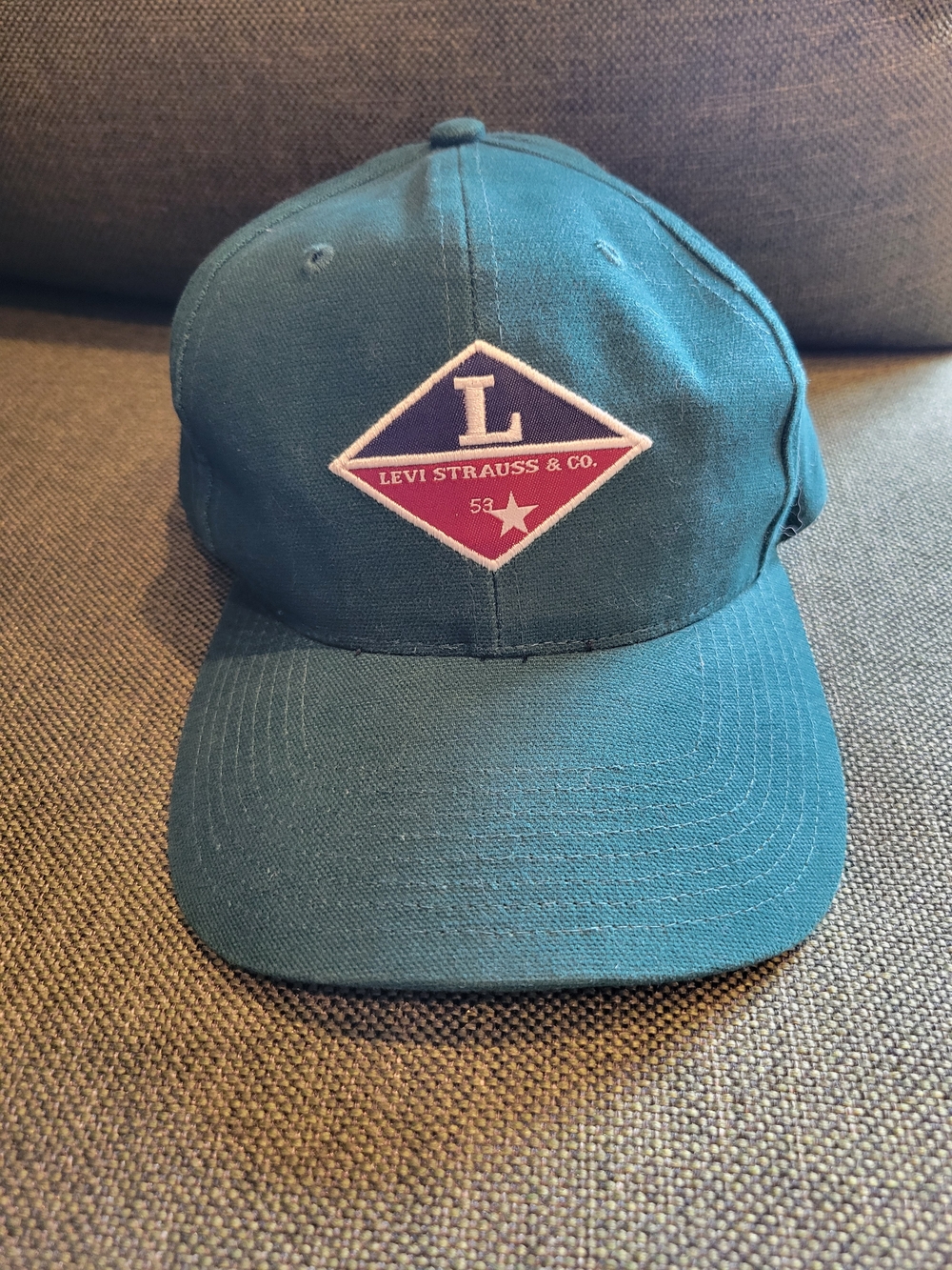 Levi's Green Lot 53 Adjustable Baseball Cap One Size Unisex Y2K